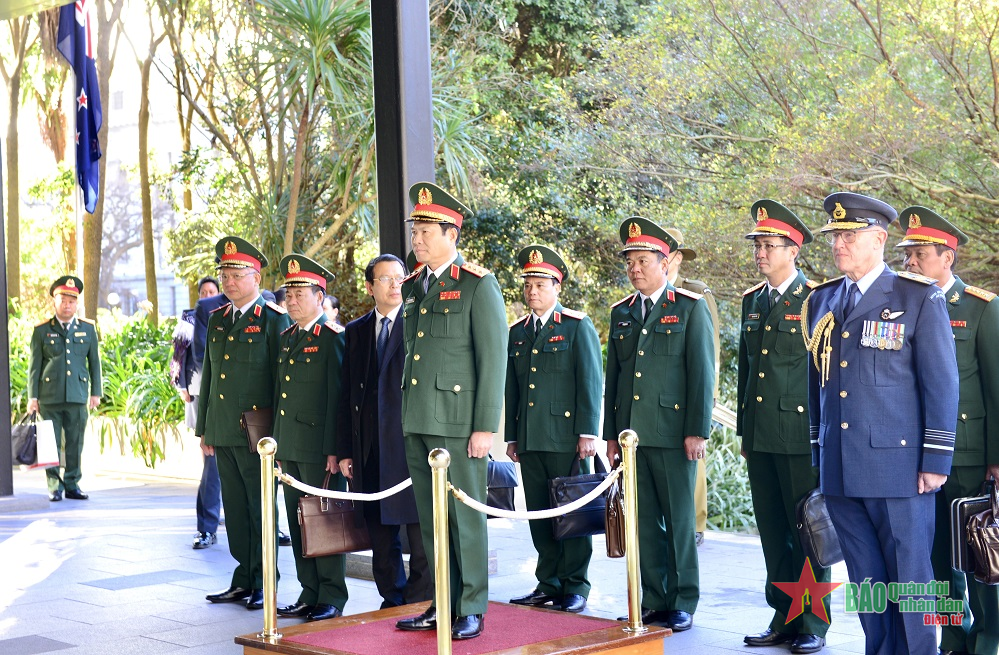 Hoạt động của Thượng tướng Nguyễn Tân Cương tại Australia và New Zealand